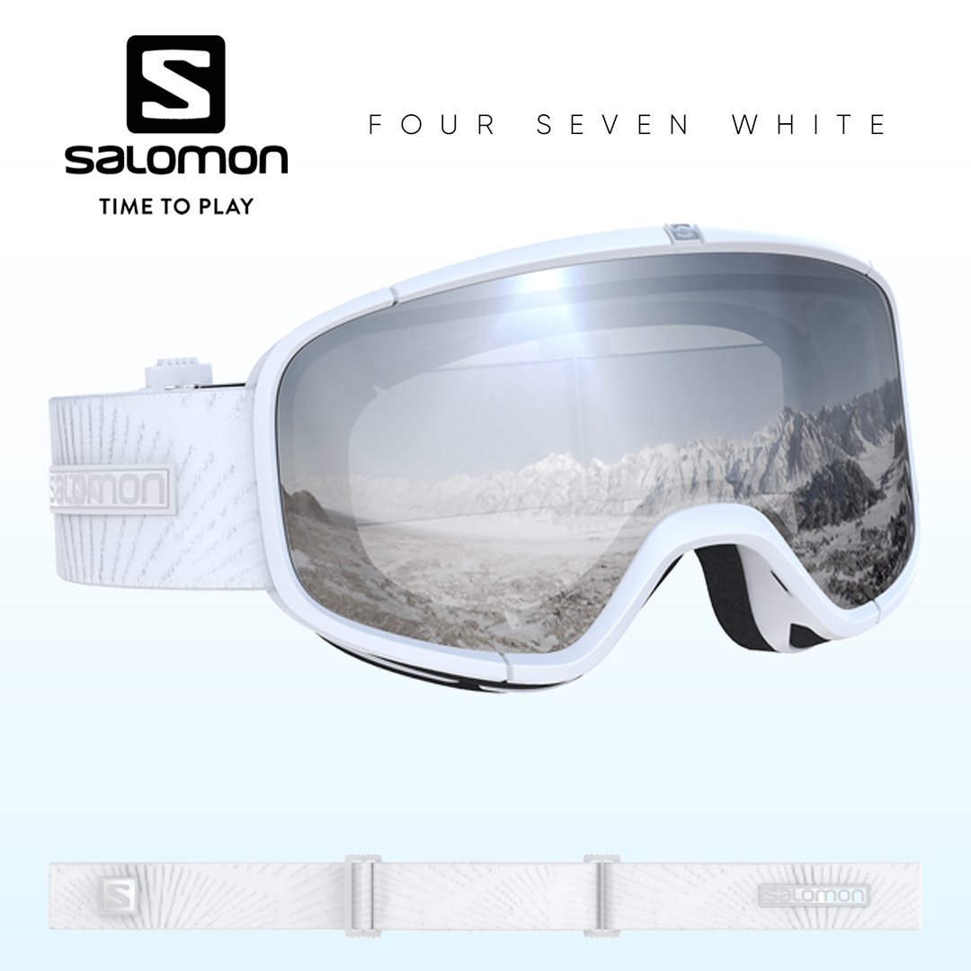 Salomon Four Seven White Síszemüveg